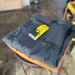 Bundle! 2 Pairs of Stanley Men’s Shorts Gray Tan Belt NWT SIZE 36